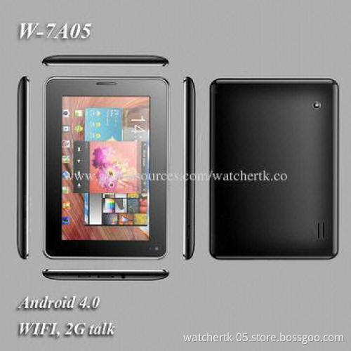 7-inch Tablet PC with Dual Core, 2G Calling